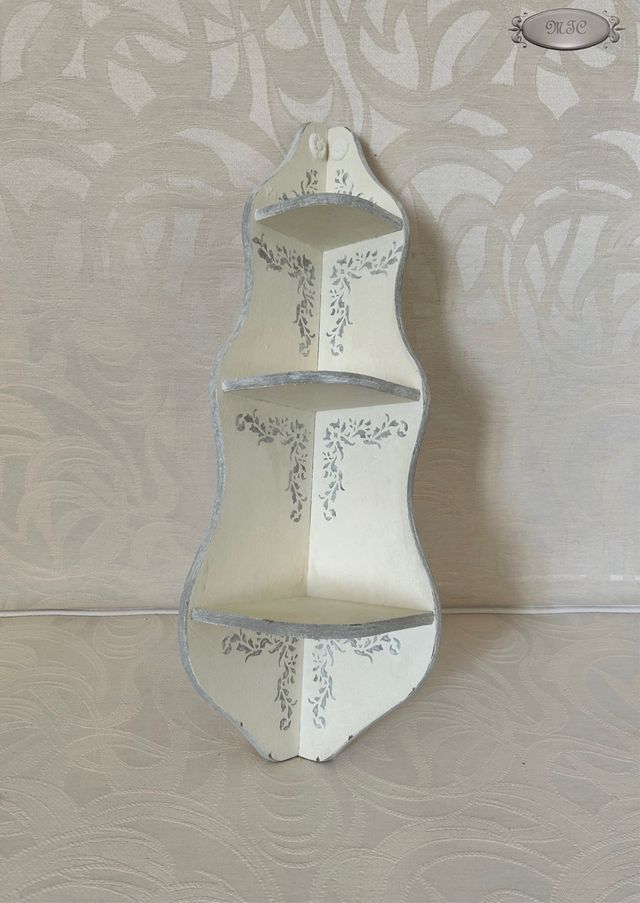 Mensola angolare Shabby Chic