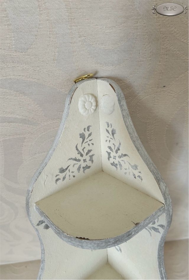 Mensola angolare Shabby Chic