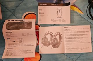 Kit Gaming Play!Smart: Cuffie, Mouse e Tastiera