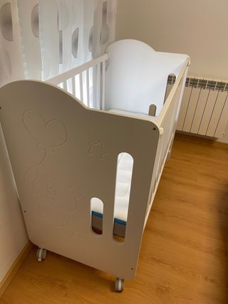 Cuna MI CUNA + colchón Andy my baby mattress