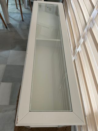 Consola Ikea Liatorp Blanca Cristal