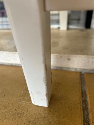 Consola Ikea Liatorp Blanca Cristal