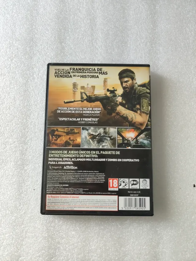 Call of Duty Black Ops PC DVD