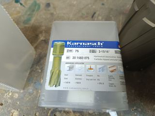 Fresa Anular 75mm Weldon Shank