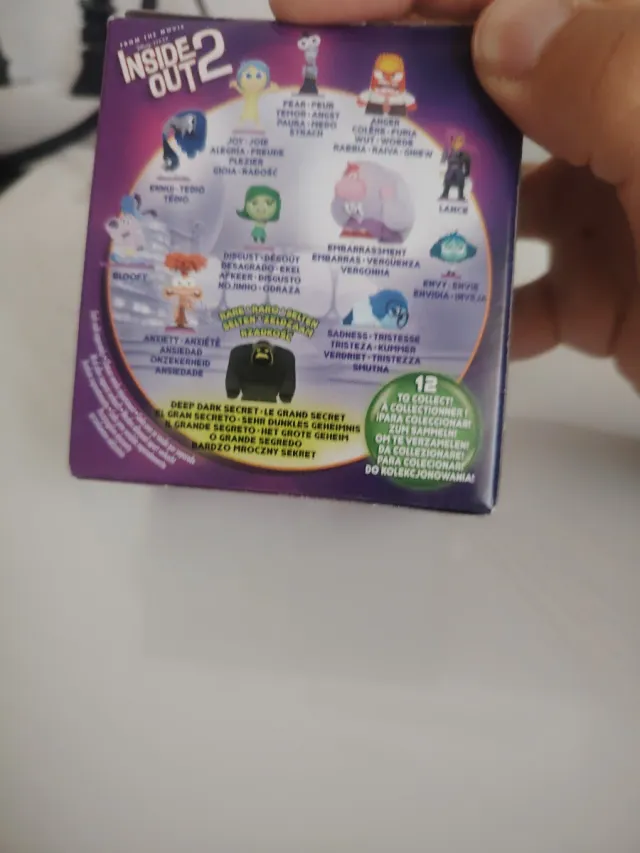Inside Out 2 Mini Figura Sorpresa