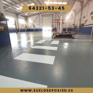 RESINA EPOXI | PINTURA | HORMIGÓN FRATASADO TALLER