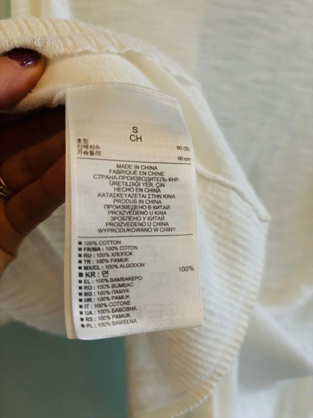 Cardigan Banana Republic Bianco Taglia S