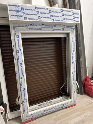 Ventana PVC Blanca Kömmerling