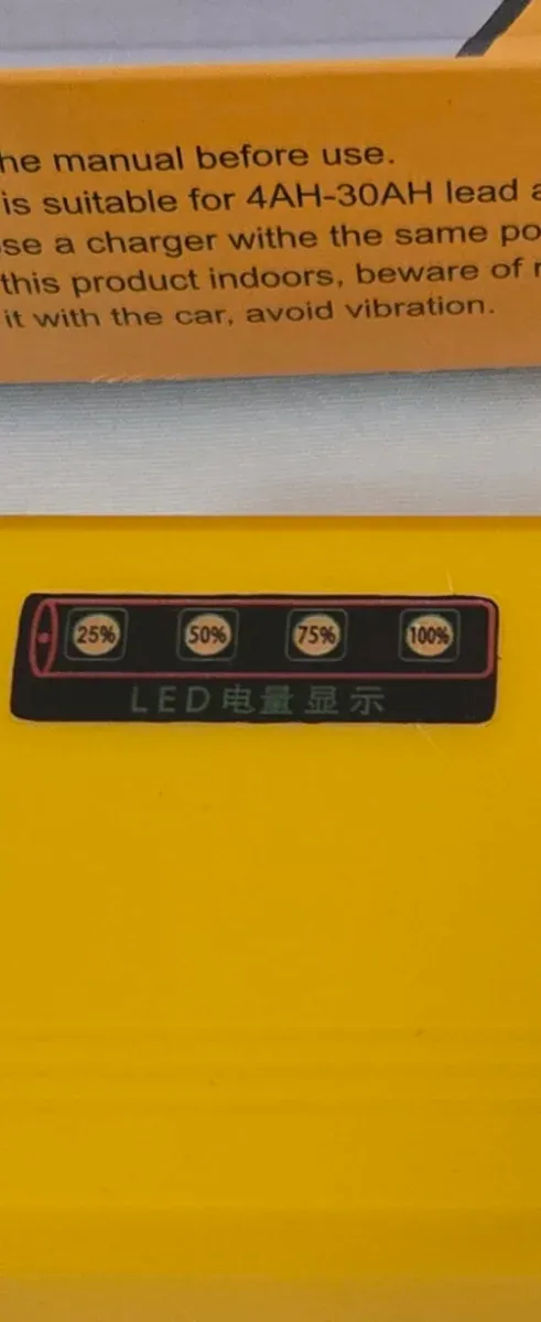 Cargador Batería Inteligente 12V 2A-3A