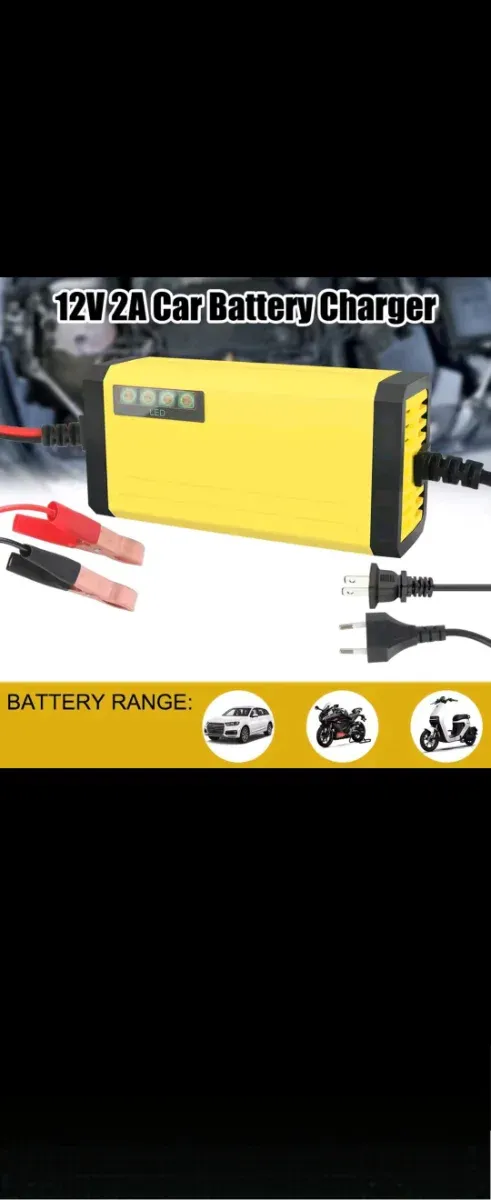 Cargador Batería Inteligente 12V 2A-3A