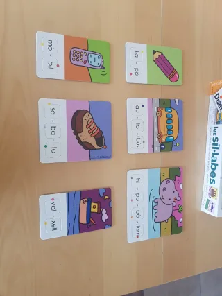 Joc de síl·labes Diset en català +5 anys