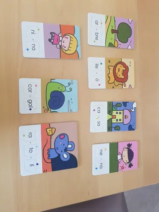 Joc de síl·labes Diset en català +5 anys