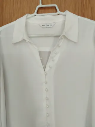 Camisa blanca de vestir