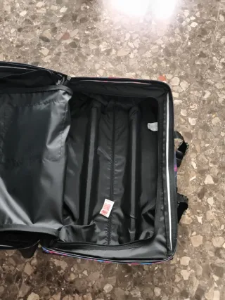 Maleta Eastpak floral rosa orada