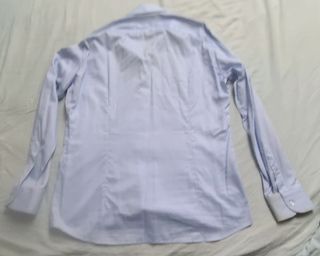 Camicia Delsiena Uomo Taglia 42 Azzurra