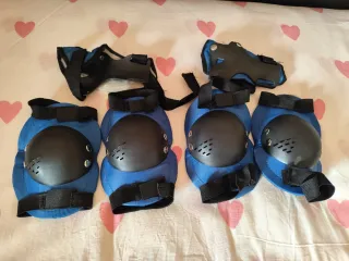 Protecciones codos, rodillas, muñecas (3-4 años)