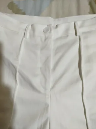 Pantalón de vestir Shein blanco