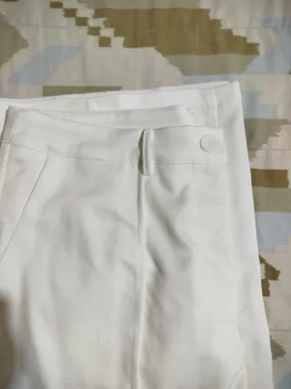 Pantalón de vestir Shein blanco