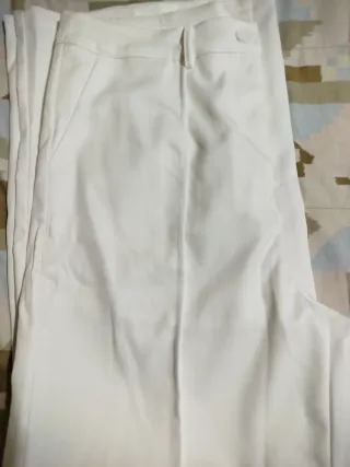 Pantalón de vestir Shein blanco