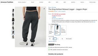 Pantalón Jogger Kehlani Relaxed Talla S