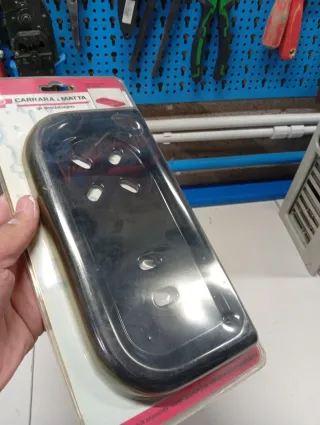 Portasapone Carrara & Matta Antille nero