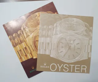 Catálogo Rolex Oyster