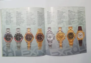 Catálogo Rolex Oyster