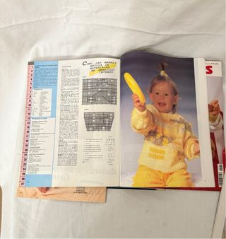 5 revistas punto DIANA  bebes y niños