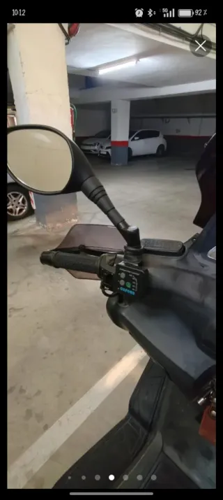 Kymco Xciting 500i R ABS con maleta y puños