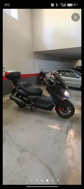 Kymco Xciting 500i R ABS con maleta y puños