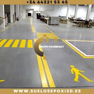 Resina Epoxi | Pintura | Hormigón Fratasado Nave