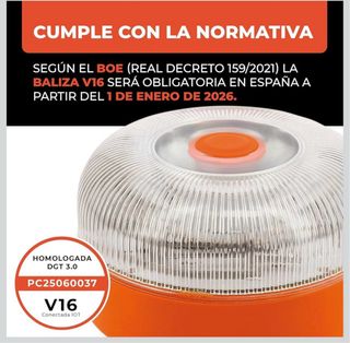 Luz Emergencia V16 Homologada Geolocalización