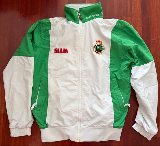 Chándal Slam Racing Santander Verde Blanco