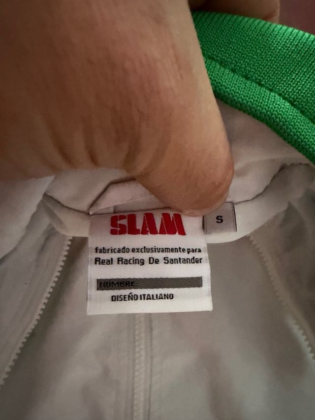 Chándal Slam Racing Santander Verde Blanco