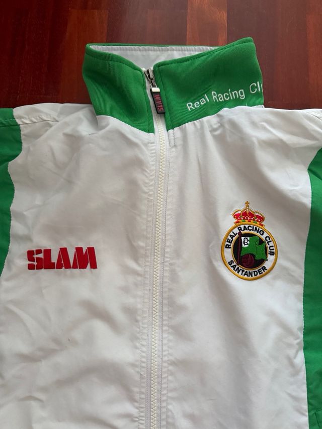 Chándal Slam Racing Santander Verde Blanco