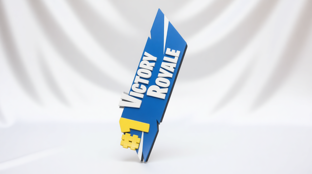 Placa Victory Royale Fortnite