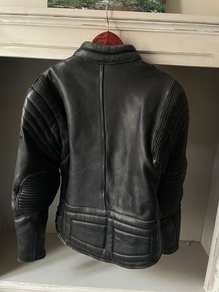 Chaqueta de cuero The Genuine Leather Negra