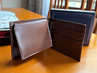 Cartera Tommy Hilfiger Marrón Cuero RFID