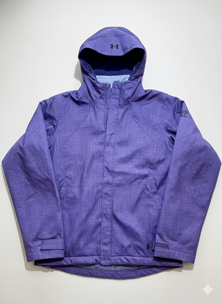 Chaqueta Under Armour Morada Impermeable