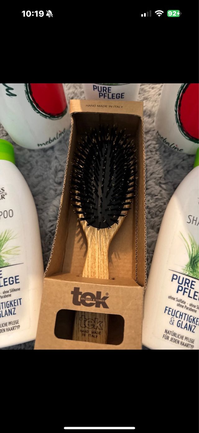 Lote 5 productos cuidado cabello y cepillo