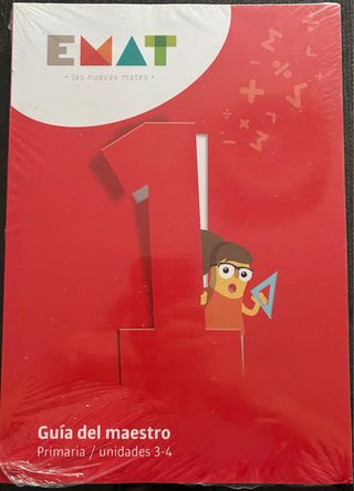 EMAT Guía del maestro 1 Primaria  Unidades 3 - 4