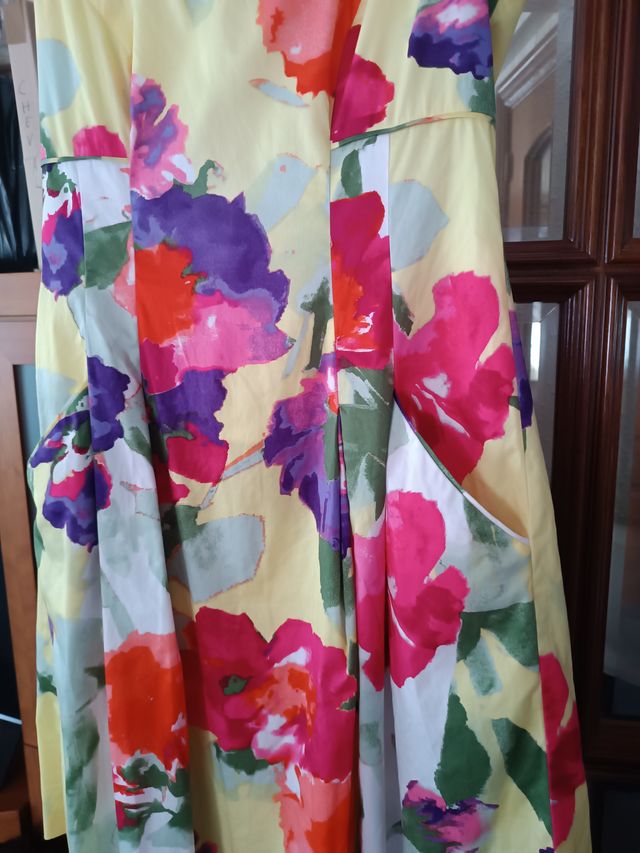 Vestido Lauren Ralph Lauren floral talla S