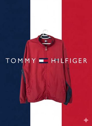 Chaqueta Tommy Hilfiger Roja y Azul