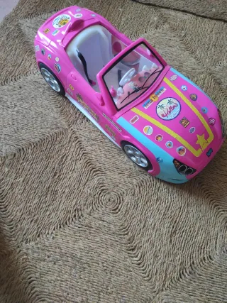 Coche rosa Nancy con nancy