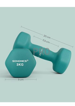 Juego de 2 Mancuernas 3KG SONGMICS