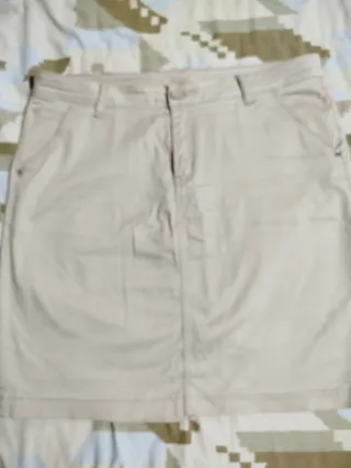 Falda Cortefiel Beige