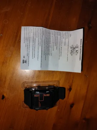 Reloj LED Negro Nuevo