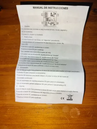 Reloj LED Negro Nuevo