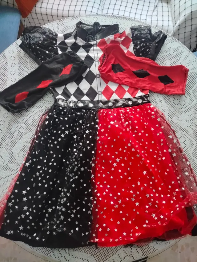 Disfraz Arlequín Niña 11-12 años (150cm)