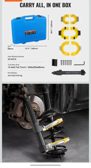 Kit Compresor Amortiguador VEVOR 4.5T